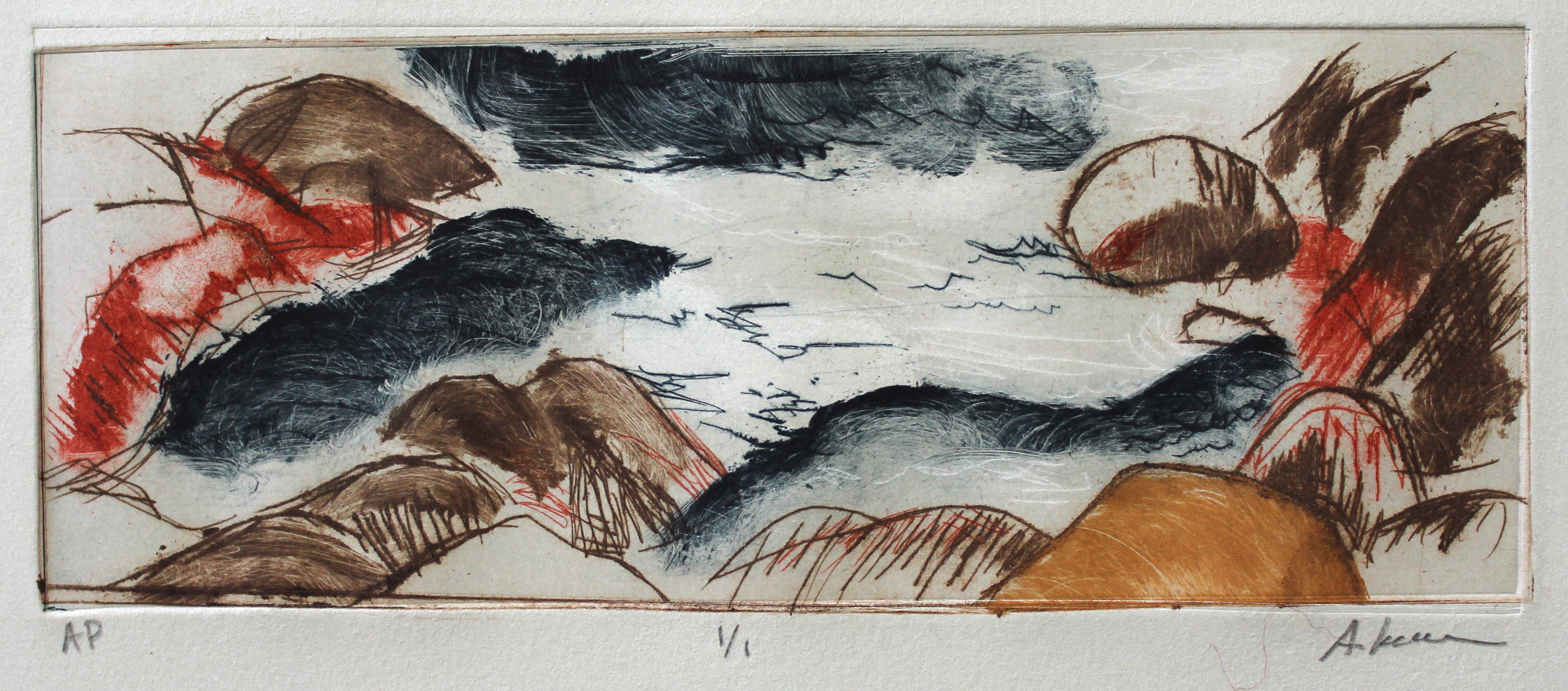 Monhegan Island Drawing