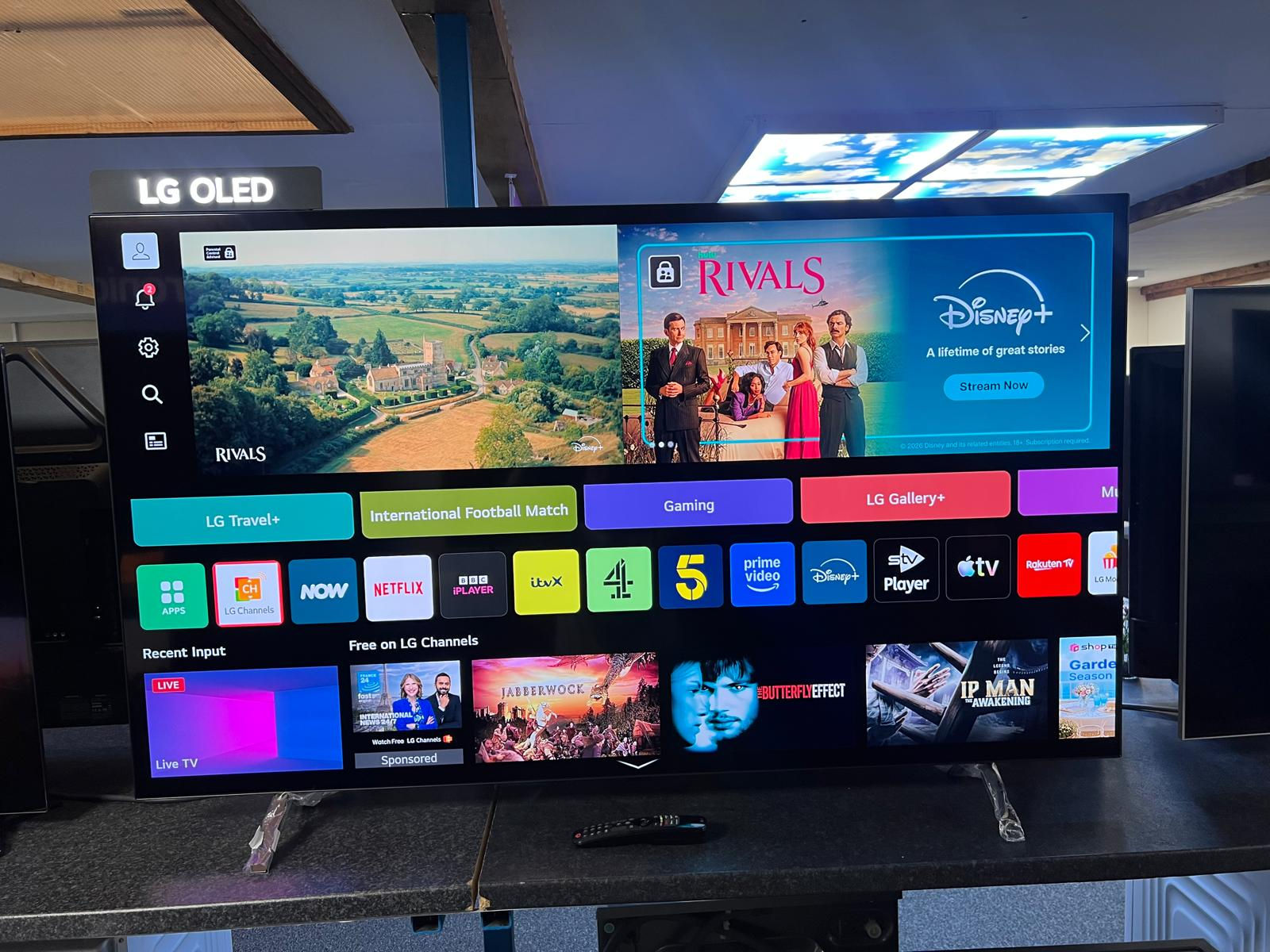 65" LG OLED65B56LA Smart 4K UHD HDR OLED TV
