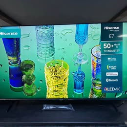 Thumbnail: HISENSE 50E7HQTUK 50" Smart 4K Ultra HD HDR QLED TV with Amazon Alexa