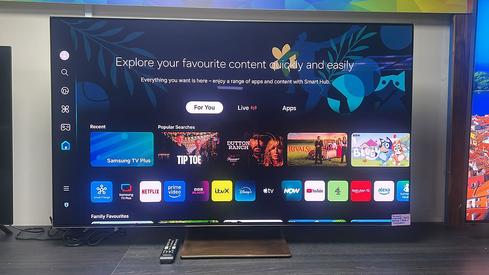 Thumbnail: SAMSUNG QE55S90CATXXU 55" Smart 4K Ultra HD HDR OLED TV with Bixby & Alexa