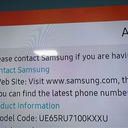 Thumbnail: Samsung UE65RU7100KXXU 65" 4K Ultra HD Smart HDR LED TV