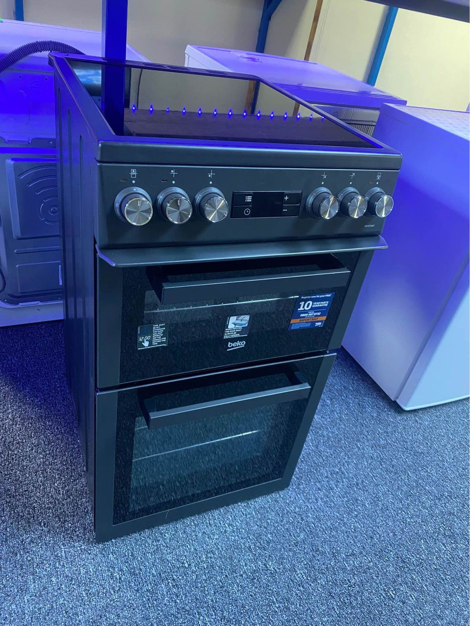 BEKO Pro XDVC5XNTT 50 cm Electric Cooker Anthracite Niyo Electronix