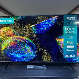 Thumbnail: HISENSE 50E7HQTUK 50" Smart 4K Ultra HD HDR QLED TV with Amazon Alexa