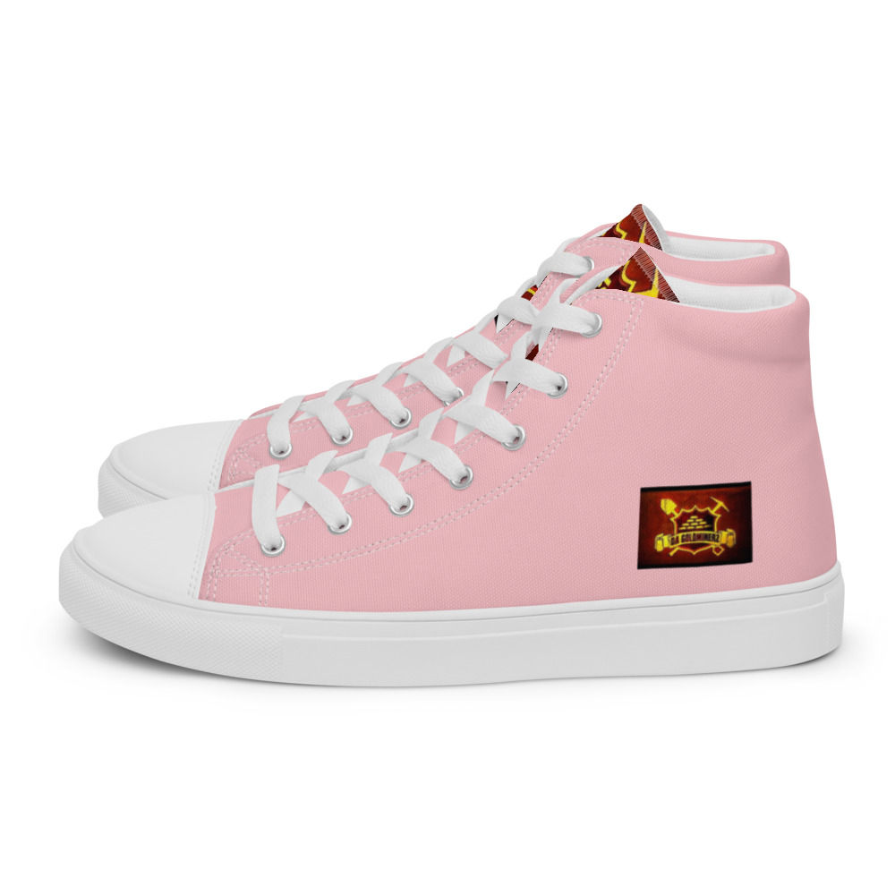 Women’s high top canvas shoes