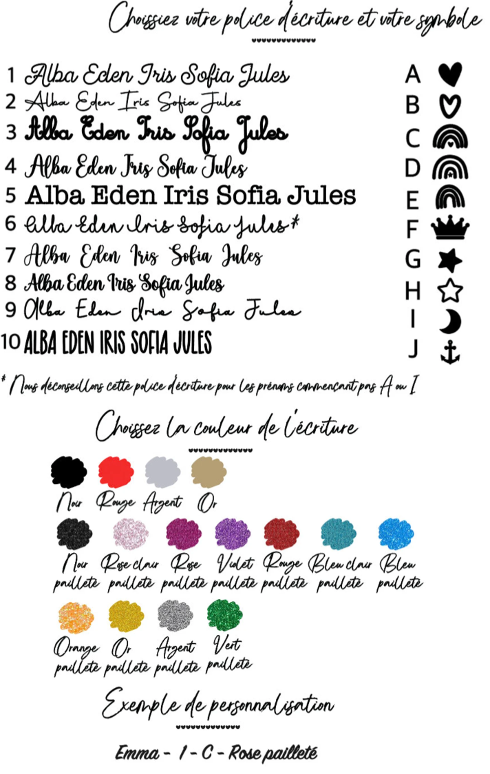 Miniature : Bavoir Bébé Personnalisé en Gaze de Coton | Cadeau Naissance Unique