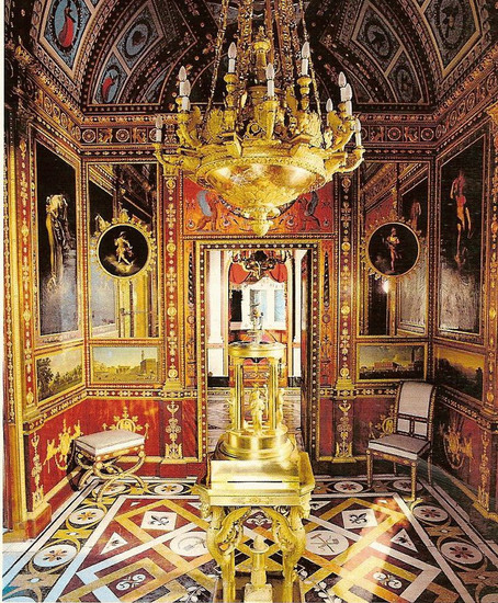 Gabinete de Platino, Casa del Labrador, Percier and Fontaine, 1800-1806, Aranjuez, Madrid