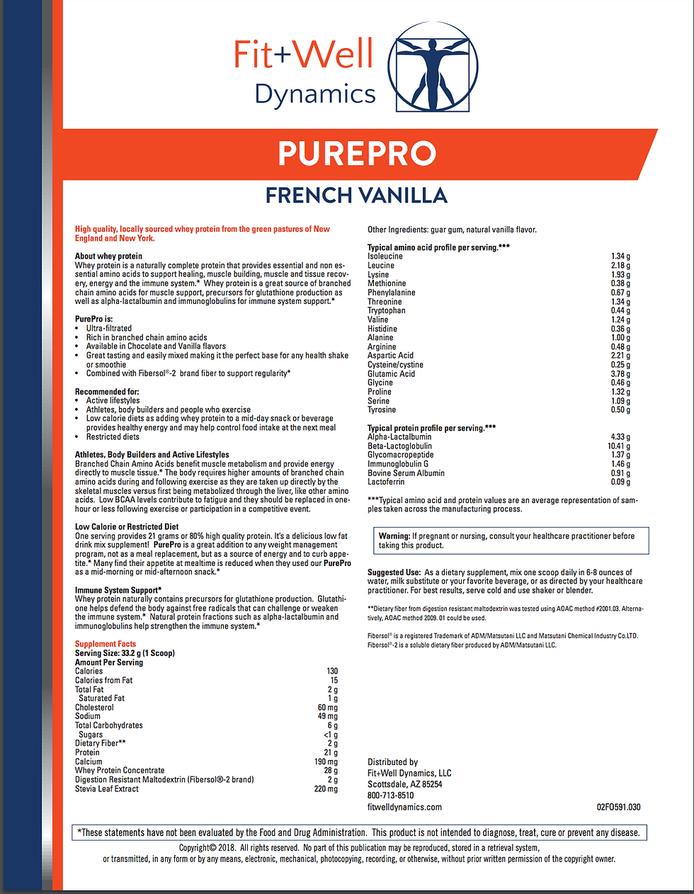 Thumbnail: PurePro French Vanilla Protein