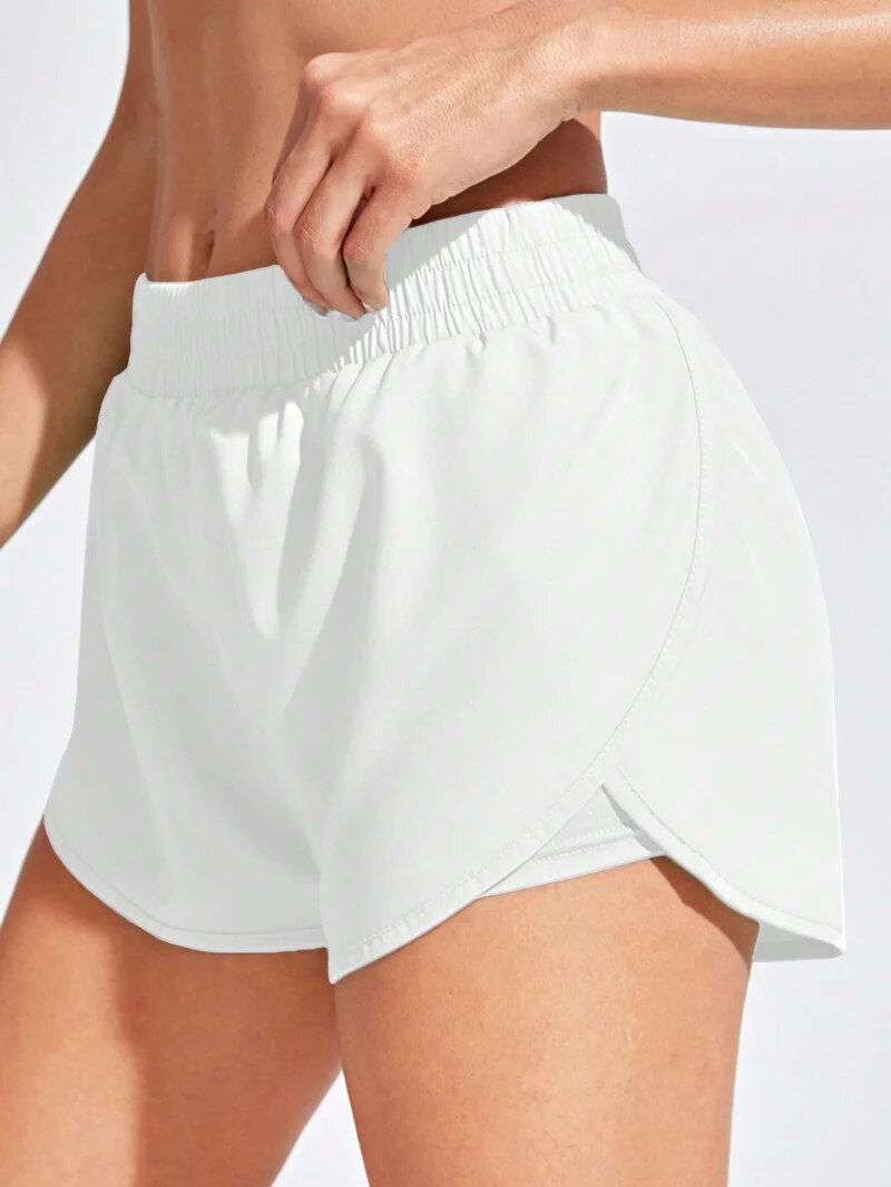 Shorts de Yoga e Fitness Femininos – Elásticos, para Corrida e Treino – Legging
