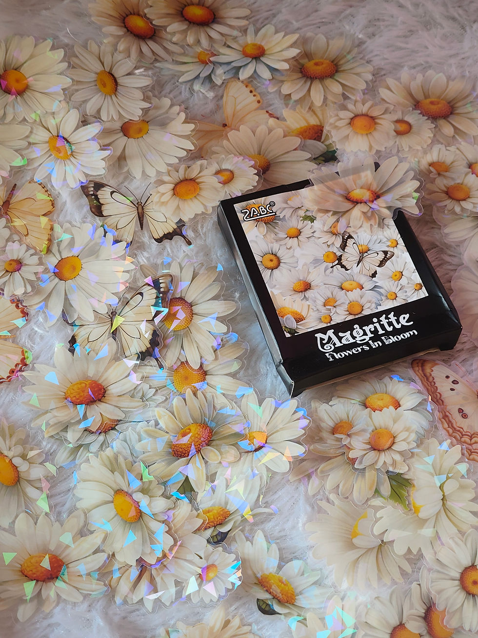 Thumbnail: 50 pcs flower sticker