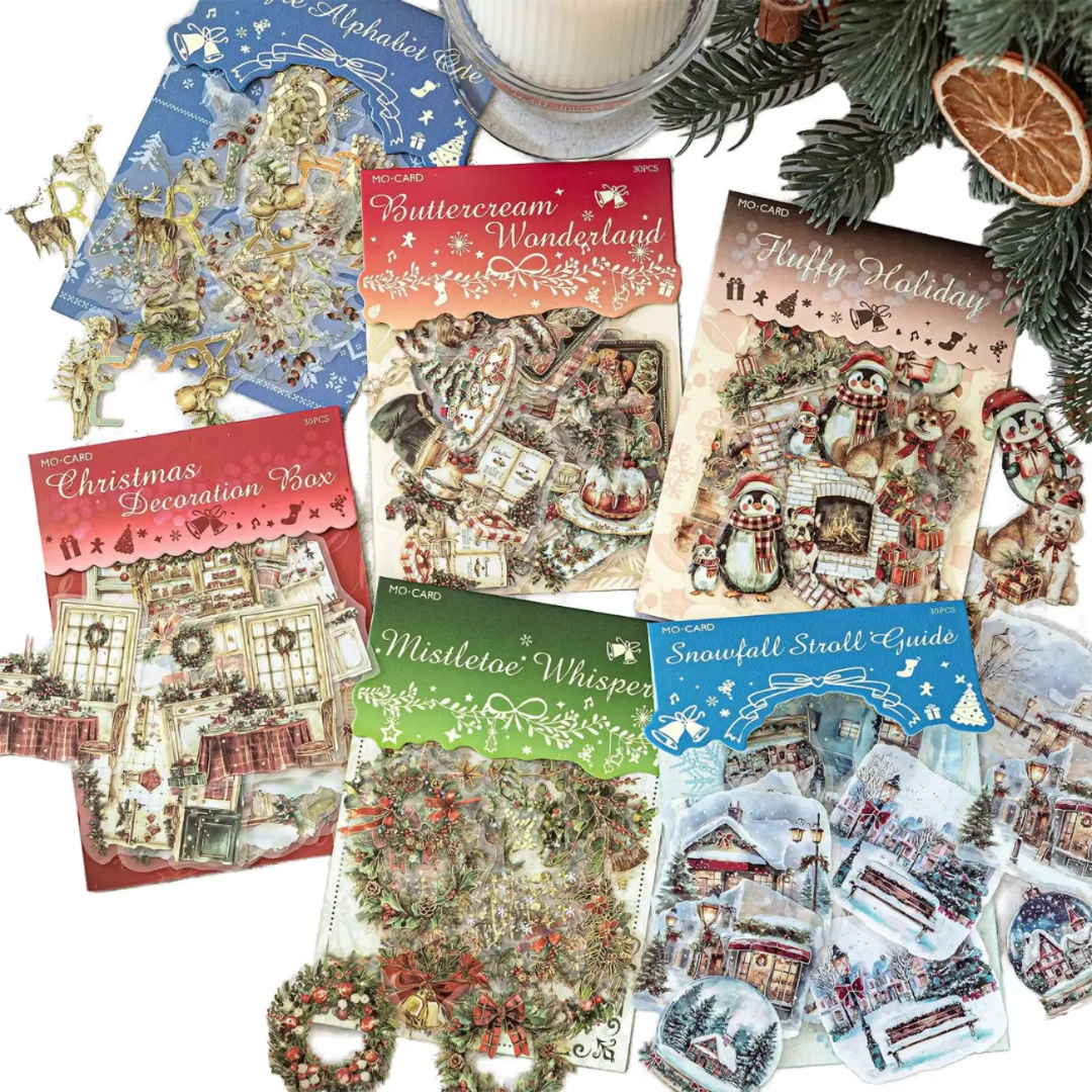 Xmas celebration stickers