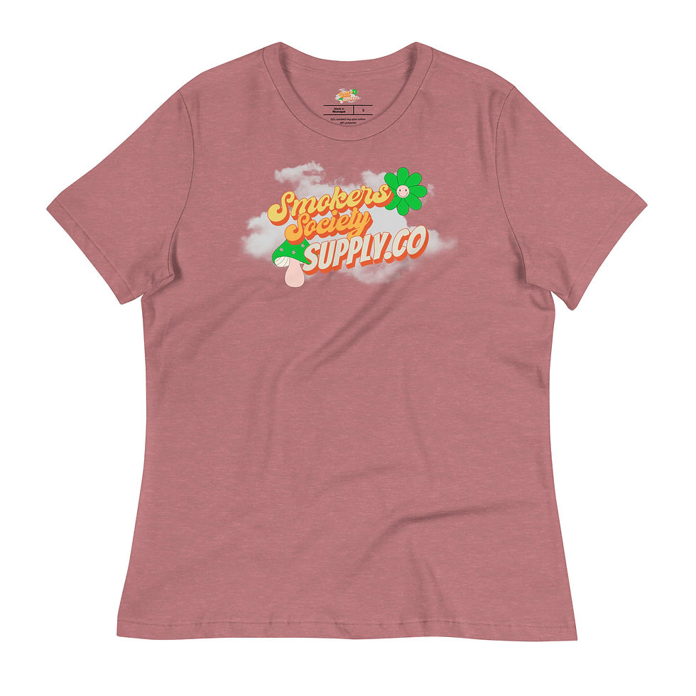 Thumbnail: Smokers Society "Supply.Co" Women's Relaxed T-Shirt