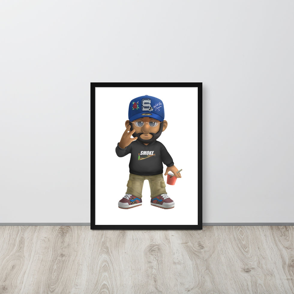 Thumbnail: Deech Framed poster