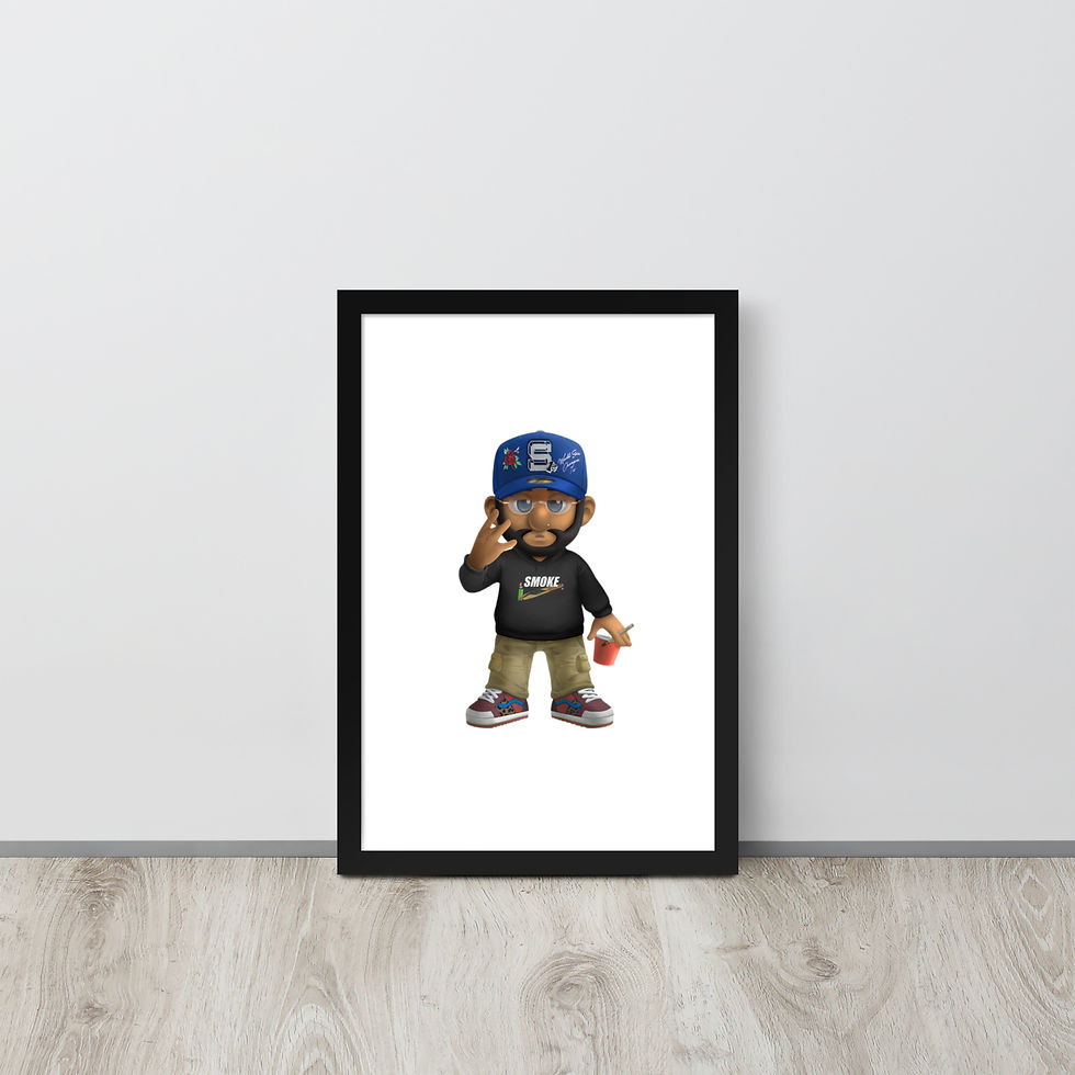 Thumbnail: Deech Framed poster