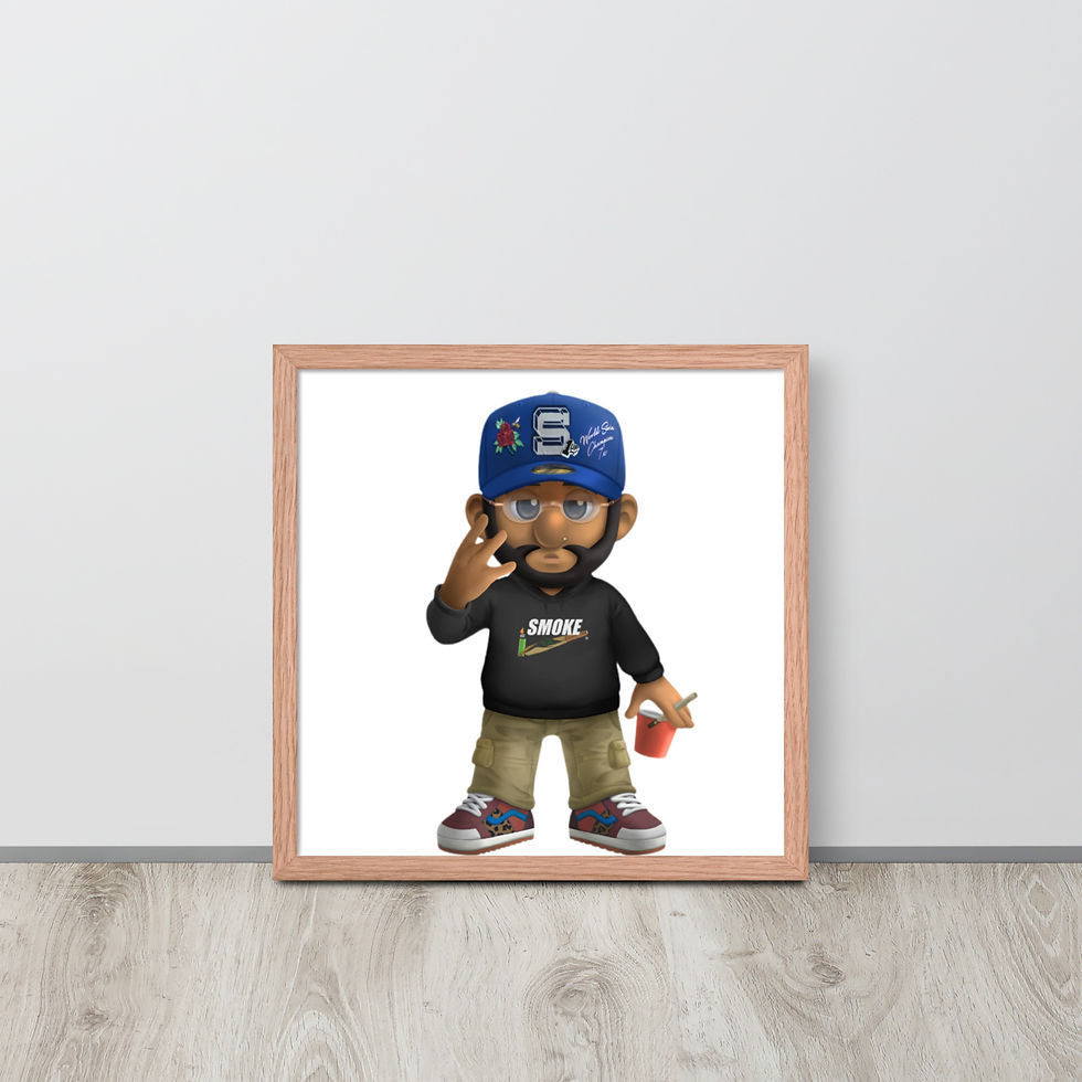 Thumbnail: Deech Framed poster