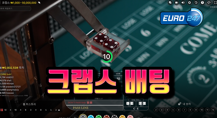 크랩스배팅