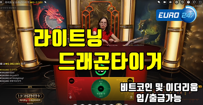 비트코인 라이트닝 드래곤타이거 