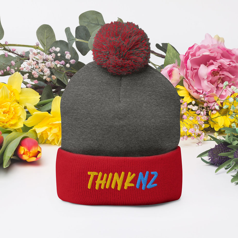 Thumbnail: ThinkNZ Pom-Pom Beanie