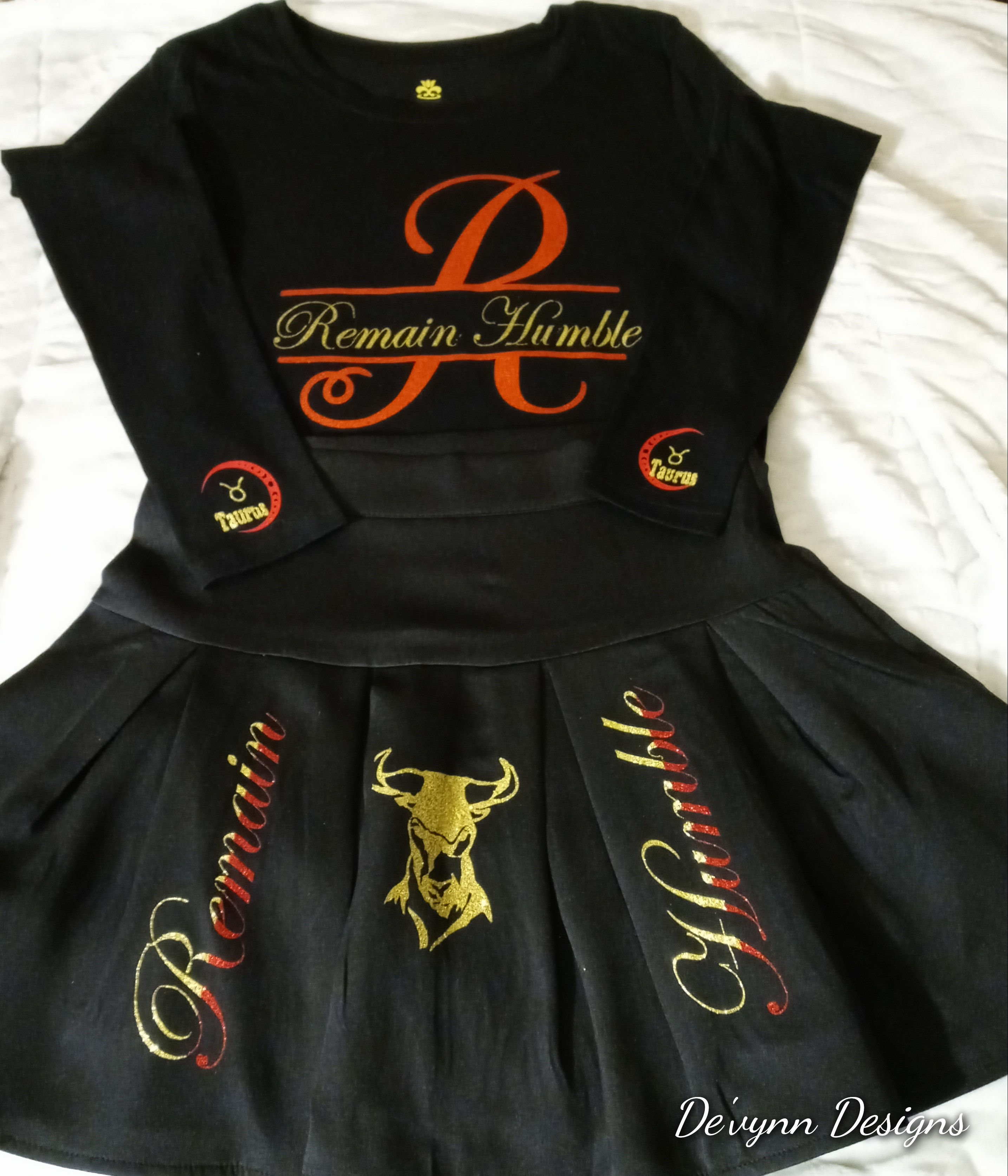 Customized Skater Skirt Set