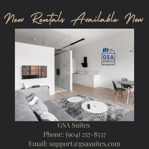 GSA Suites Rentals Available