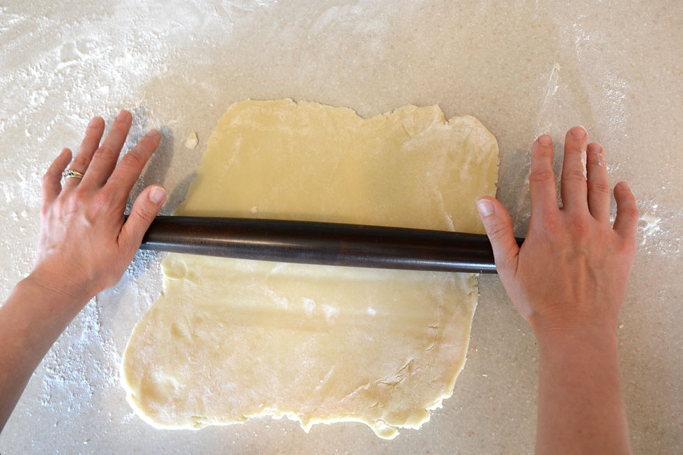 Thumbnail: French Rolling Pin - Flame Blackened Maple - 18"