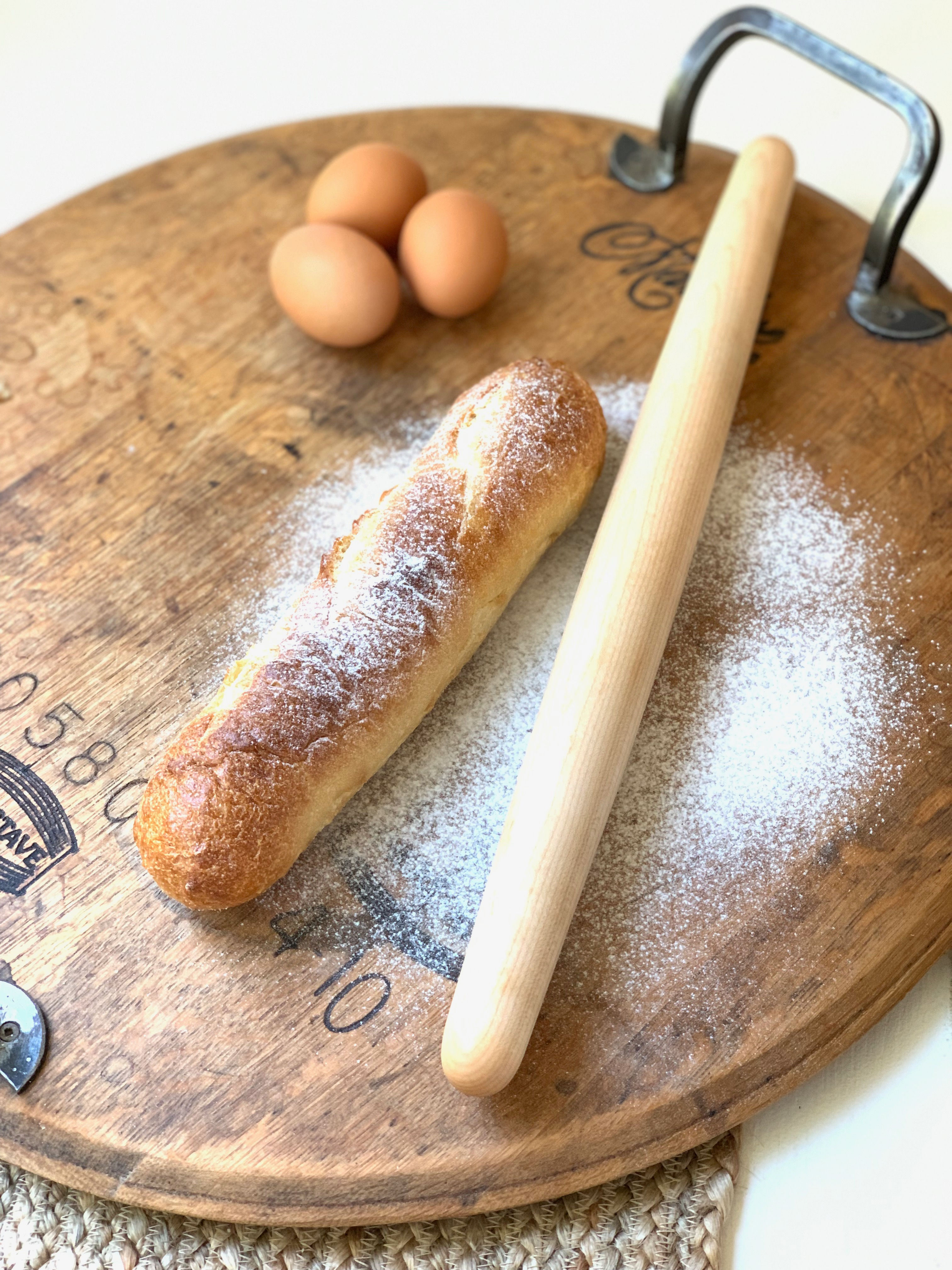 French Rolling Pin - Maple - 18"