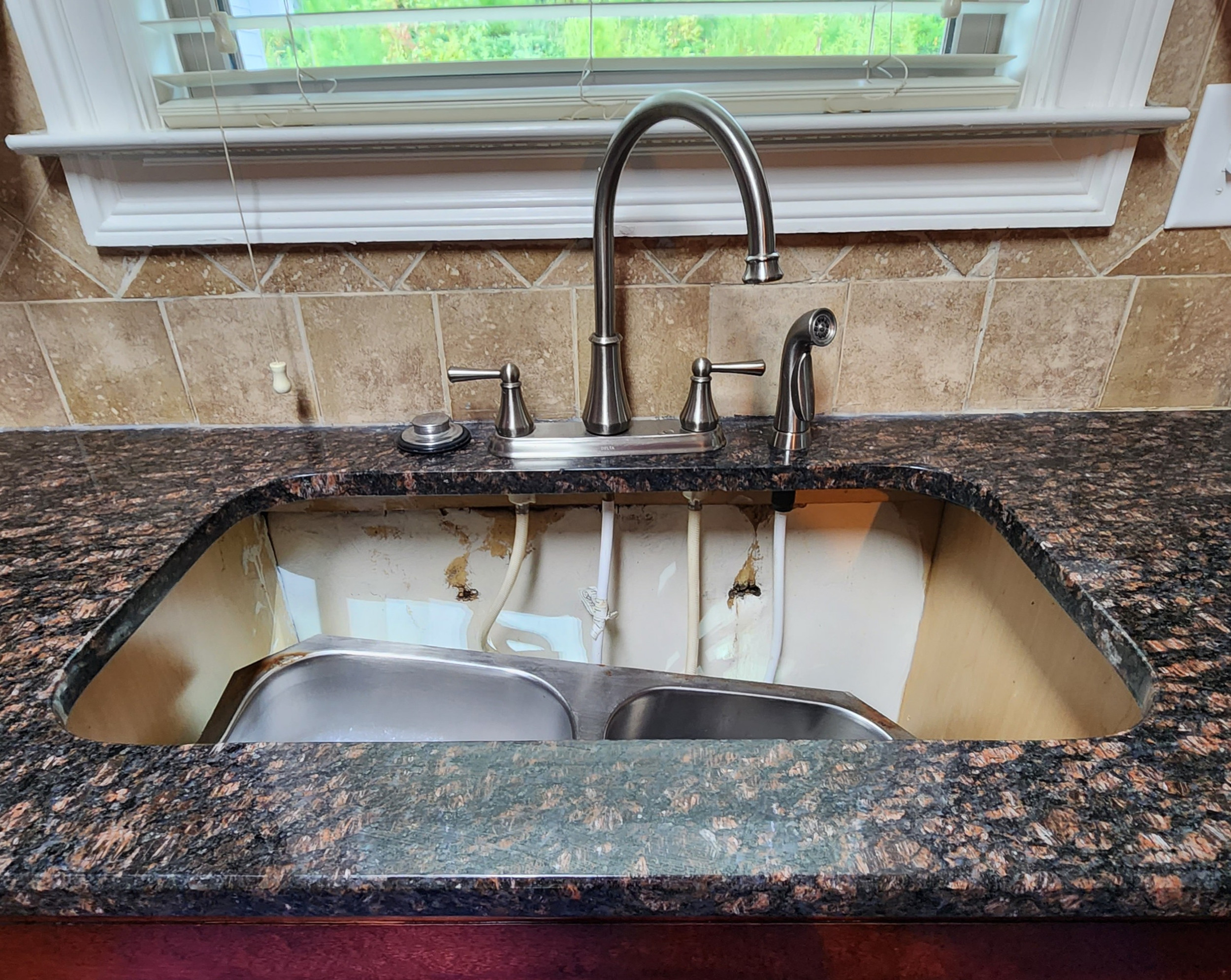 Sagging or Falling Sink Repair Augusta, GA Handyman Evans