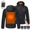 Thumbnail: Men 9 Areas Heated Jacket USB Winter Outdoor Electric Heating Jackets Warm Sprot