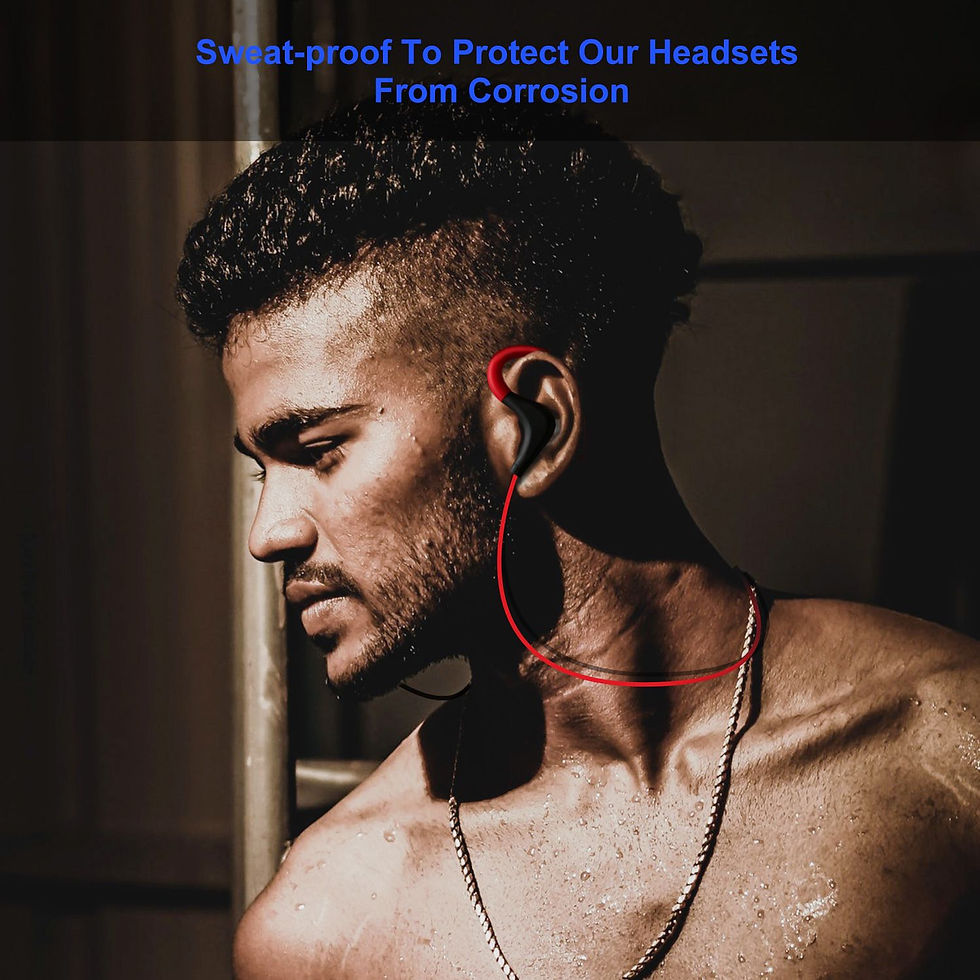 Thumbnail: Wireless Headsets V4.1 Sport In-Ear Stereo Headphones Sweat-proof Noise Cancelin