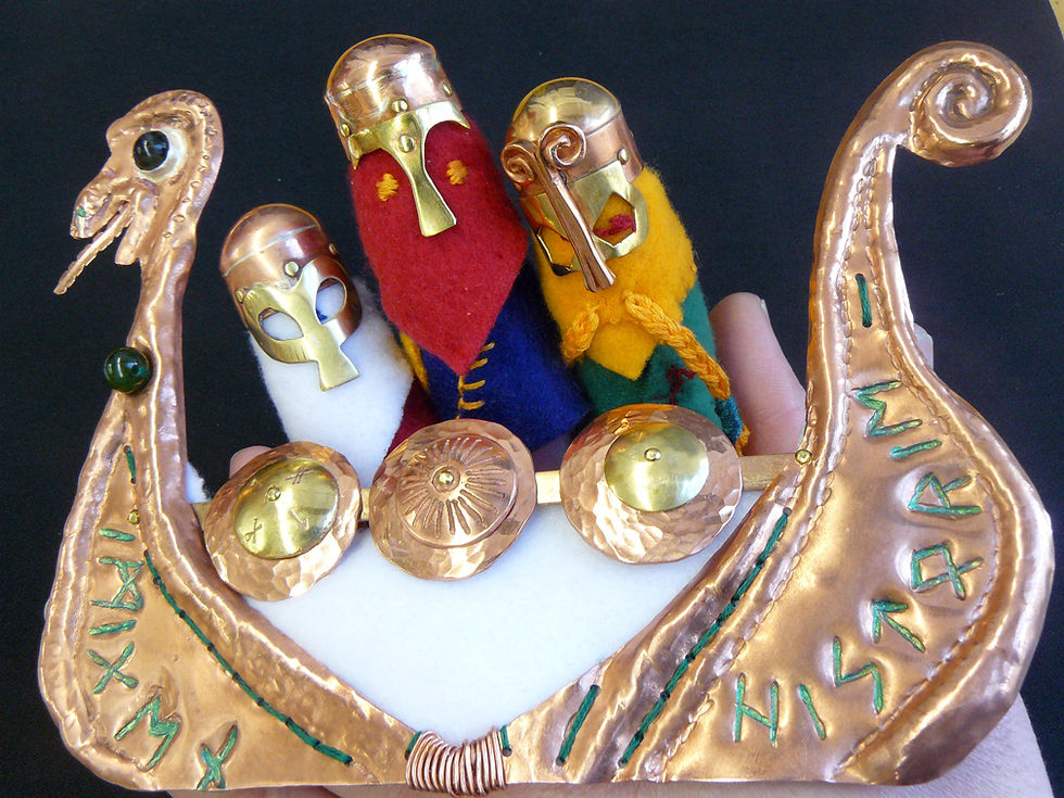 Viking Puppet Theater!