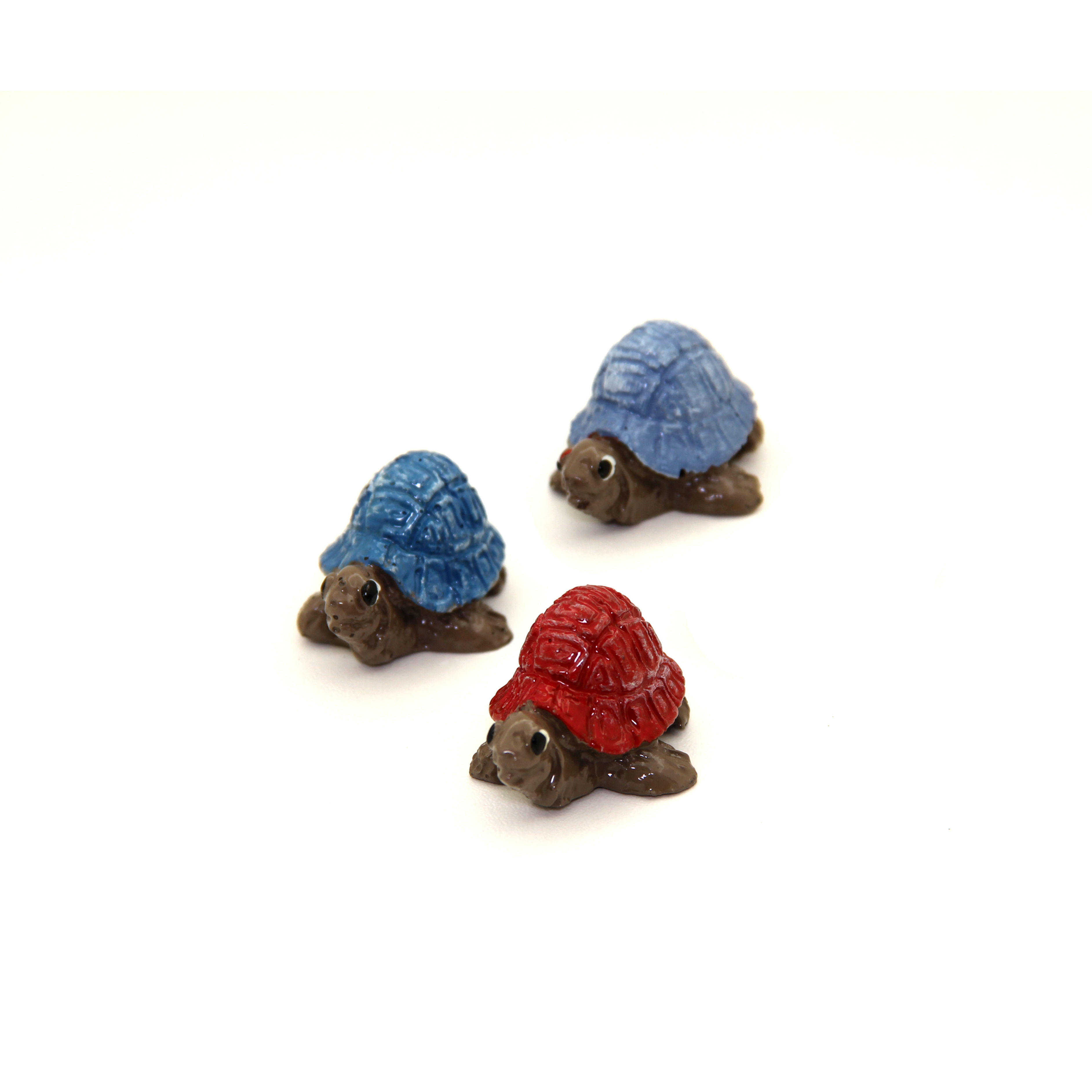 Fragata Ornamentos - Kit Jabuti Collor 3 Peças 4x3x2 cm