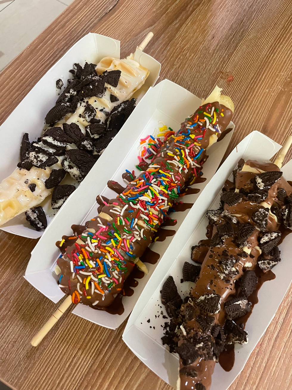 Waffle stick at Zona Creps