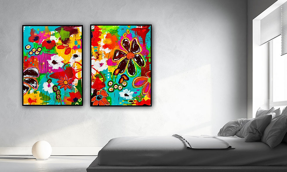 Miniaturbild: Diptychon Summer IV (Teil 2 von 2)