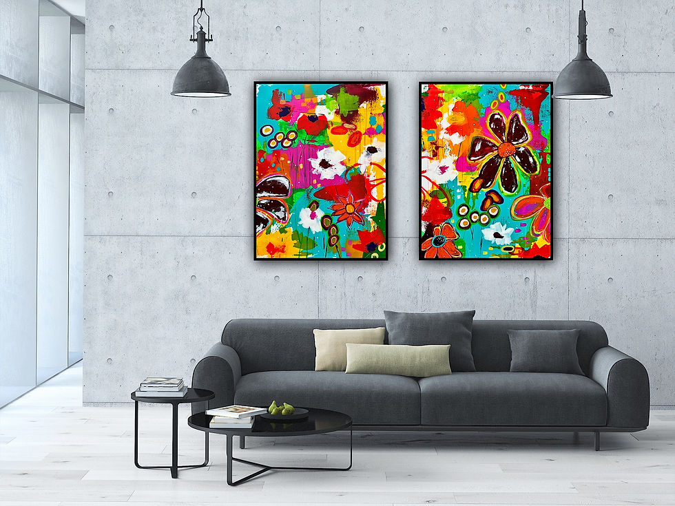 Miniaturbild: Diptychon Summer IV (Teil 2 von 2)
