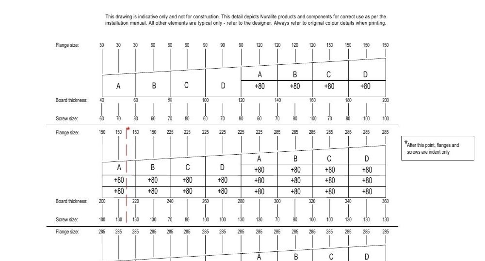 TAPERED FIXING PLAN DETAIL 2023