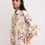 Miniaturbild: RUNE WOMEN'S GOLD & BROWN PALM PRINTED COTTON DRESS