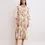 Miniaturbild: RUNE WOMEN'S GOLD & BROWN PALM PRINTED COTTON DRESS