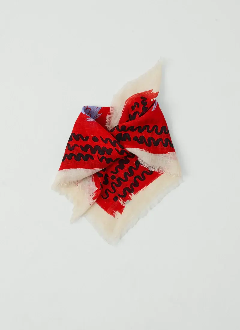 Miniaturbild: Market Fish Linen Bandana von Toast