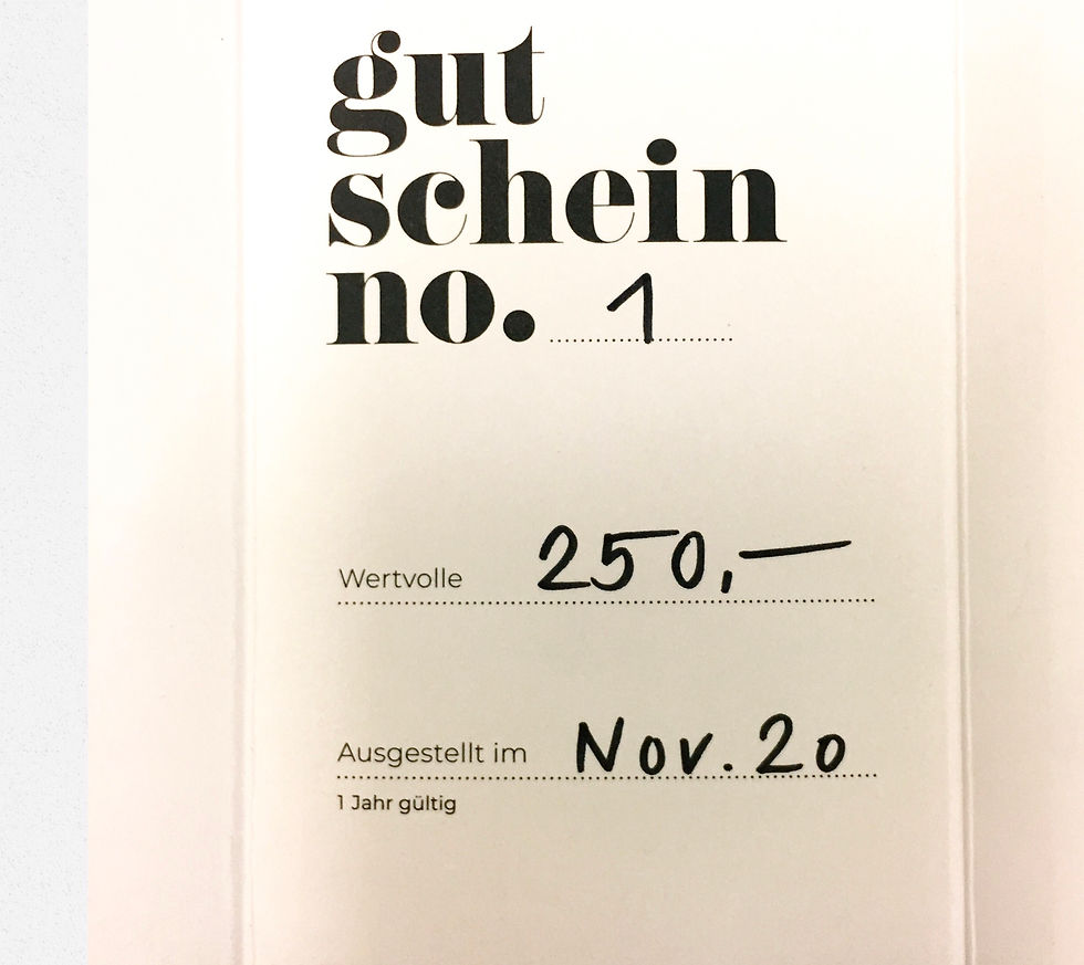 Miniaturbild: Gutschein