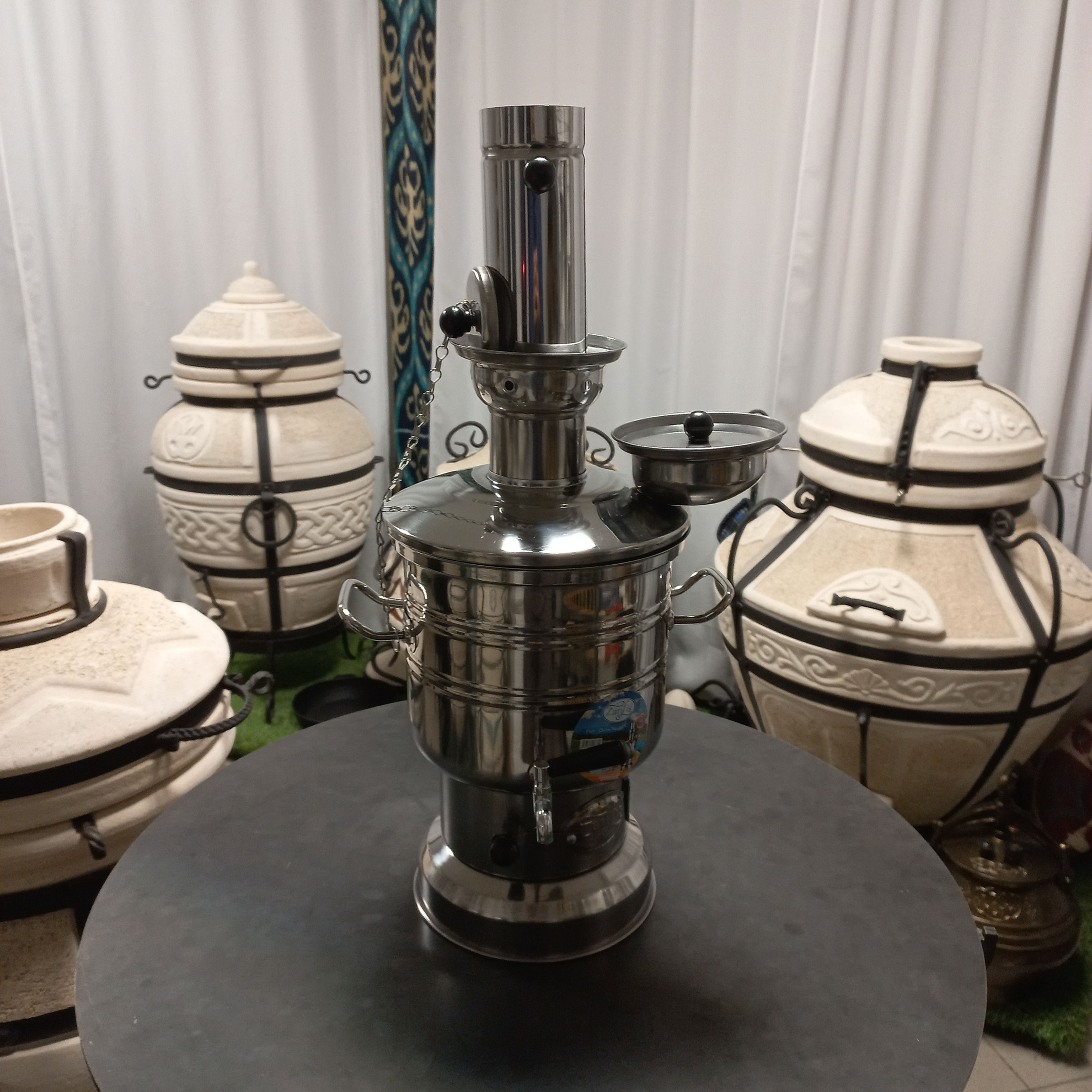 Samowar Turecki Zarifis 3,5L  na herbatę, kawę i inne gorące napoje.