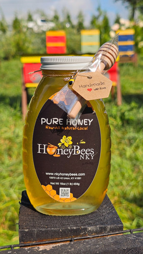 Pure Honey 32 oz (2 lbs) 908g | Nky Honey Bees