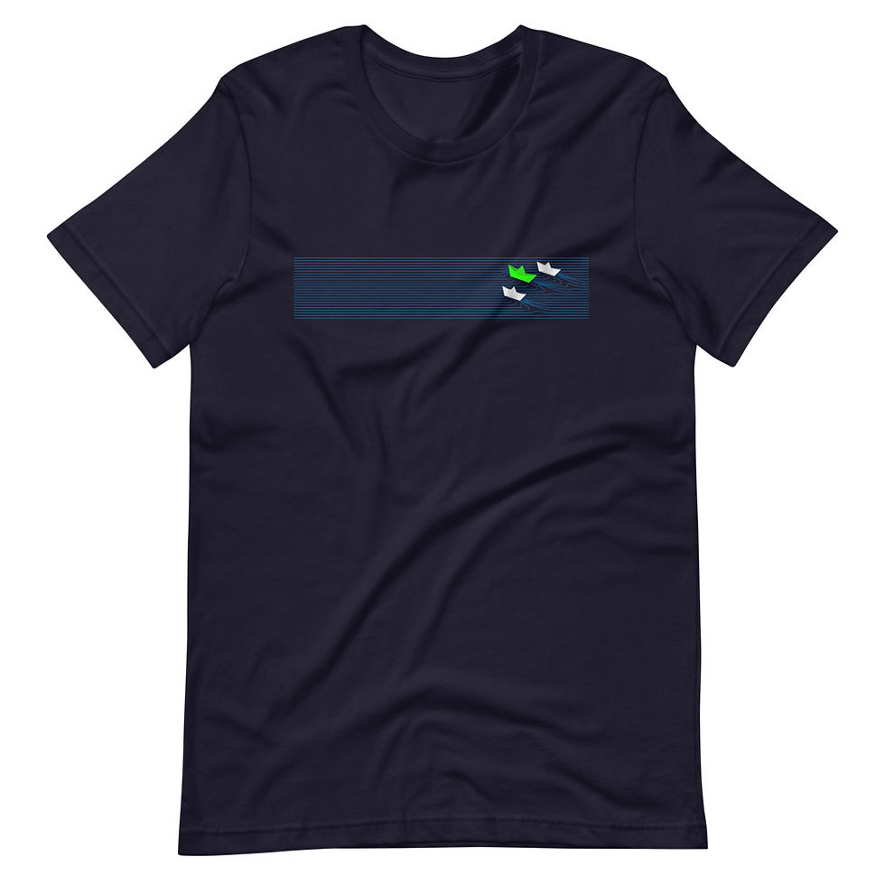 Thumbnail: Paper sails. - Short-Sleeve Unisex T-Shirt