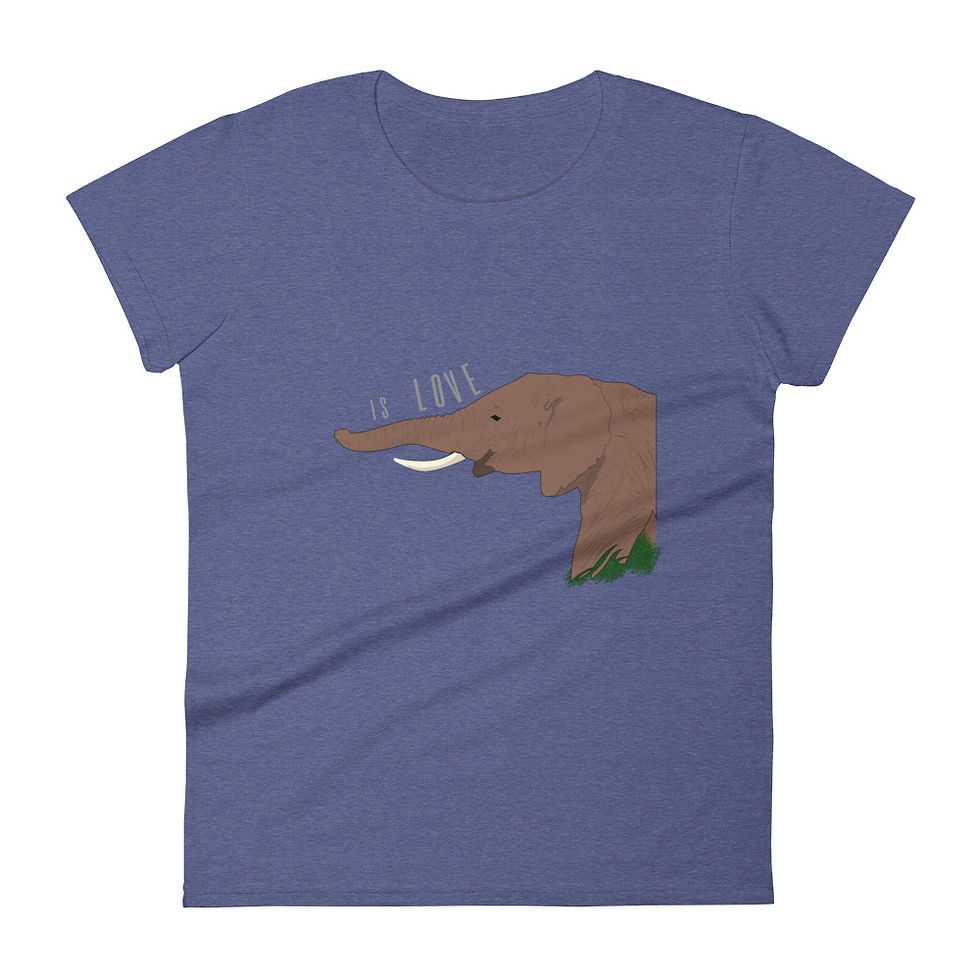 Thumbnail: Is Love. - Women's short sleeve t-shirt