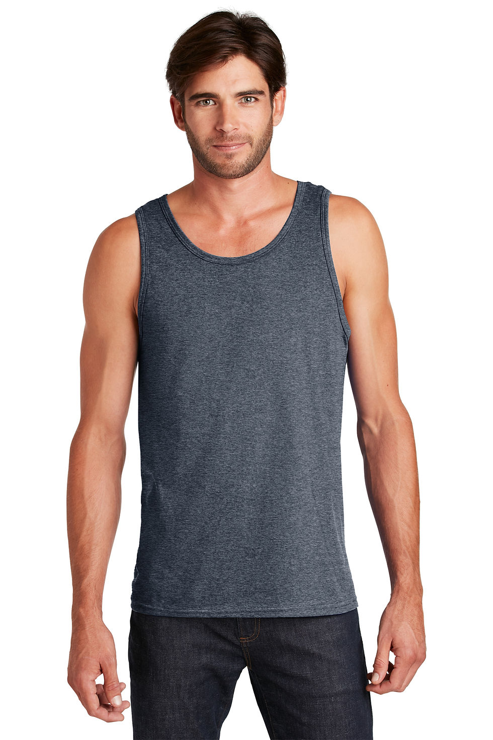 Thumbnail: 12 Tank Tops DT5300 - 2 Sides print - 1 Color logo