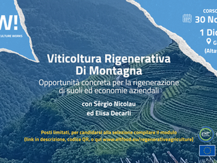 VITICOLTURA RIGENERATIVA DI MONTAGNA