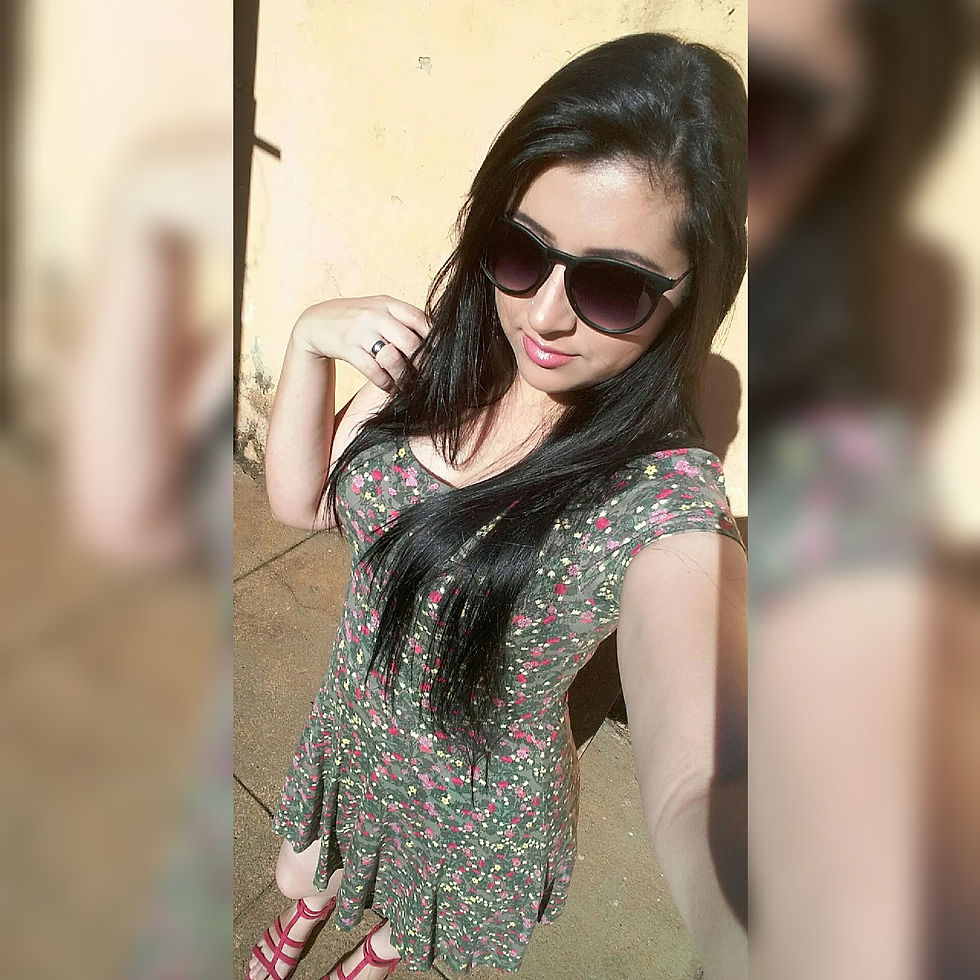 Look de passeio no parque.
