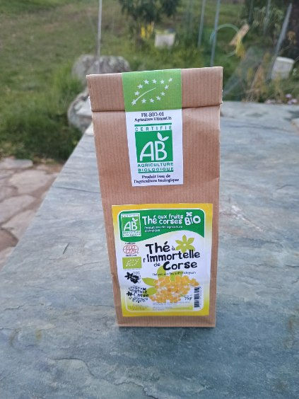 Thé vrac à l'Immortelle de corse BIO
