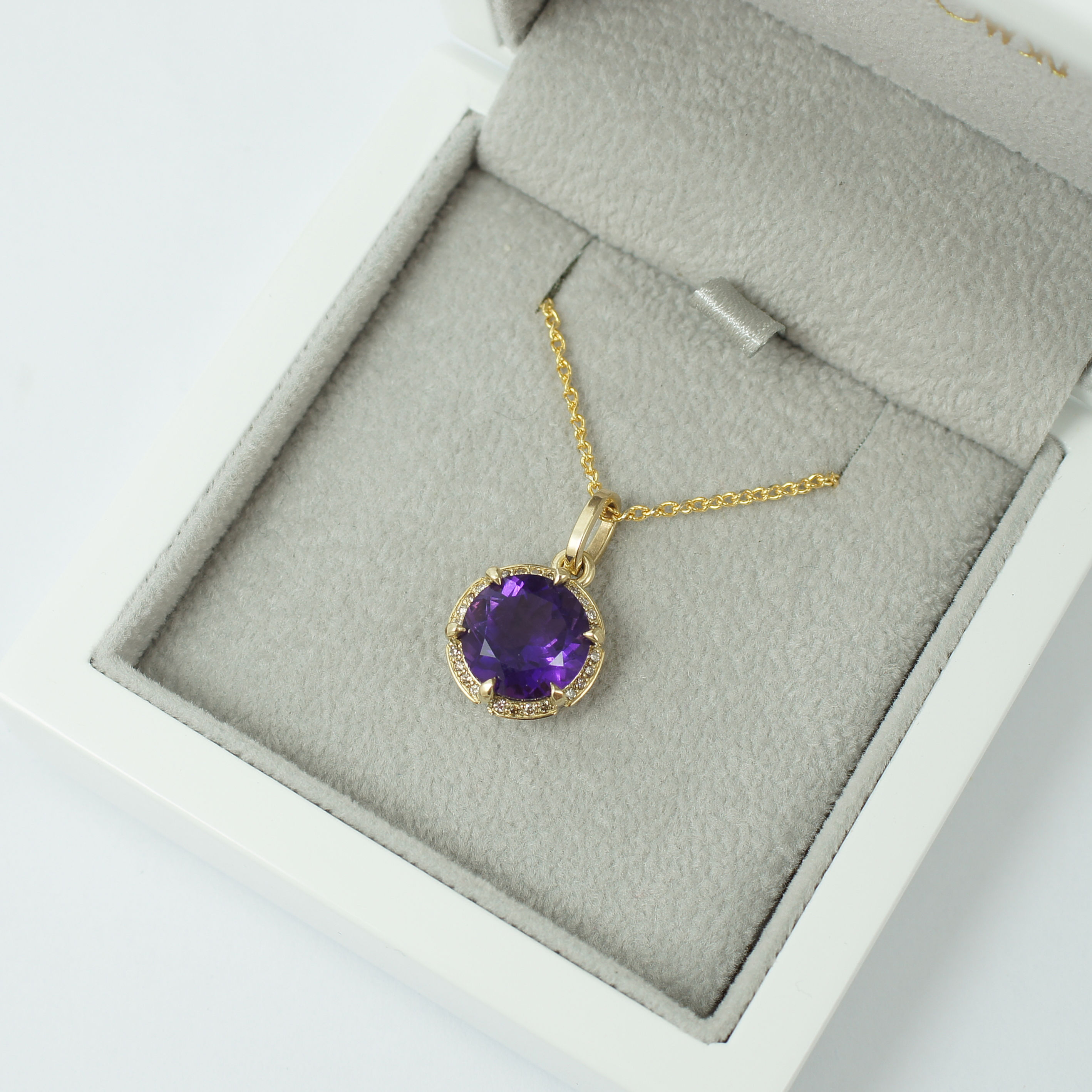 Pendant "Amethyst Beauty"