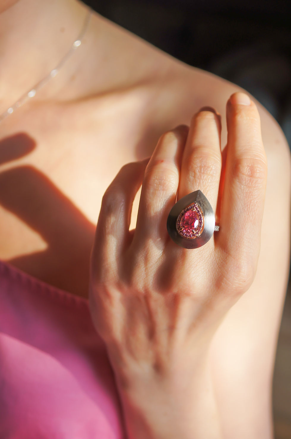 Miniatura: Pierścionek "Wymarzony Róż"