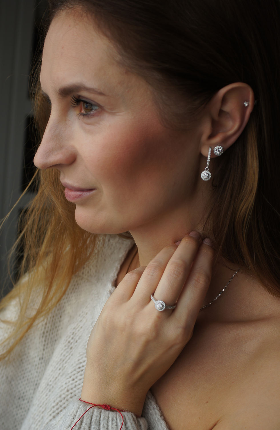 Thumbnail: Kolczyki "Wieczorowe 1,04 ct"