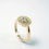 Thumbnail: Ring "Diamond Rosette BIG version" in yellow gold